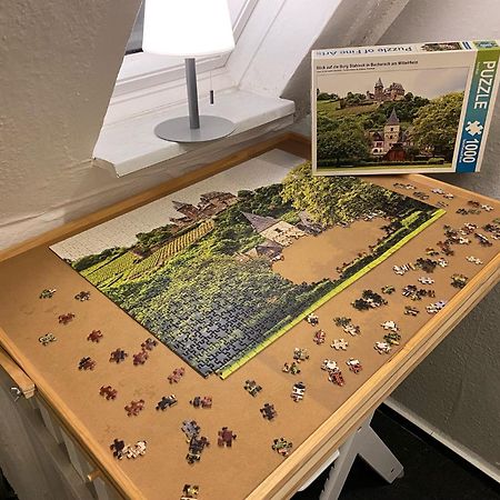 Schoene Ferienwohnung Altes Gebaelk Fachwerkhaus Bacharach Esterno foto