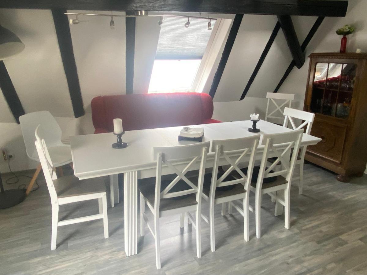 Schoene Ferienwohnung Altes Gebaelk Fachwerkhaus Bacharach Esterno foto