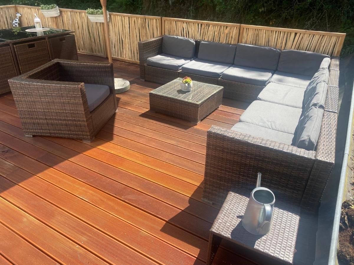 Schoene Ferienwohnung Altes Gebaelk Fachwerkhaus Bacharach Esterno foto