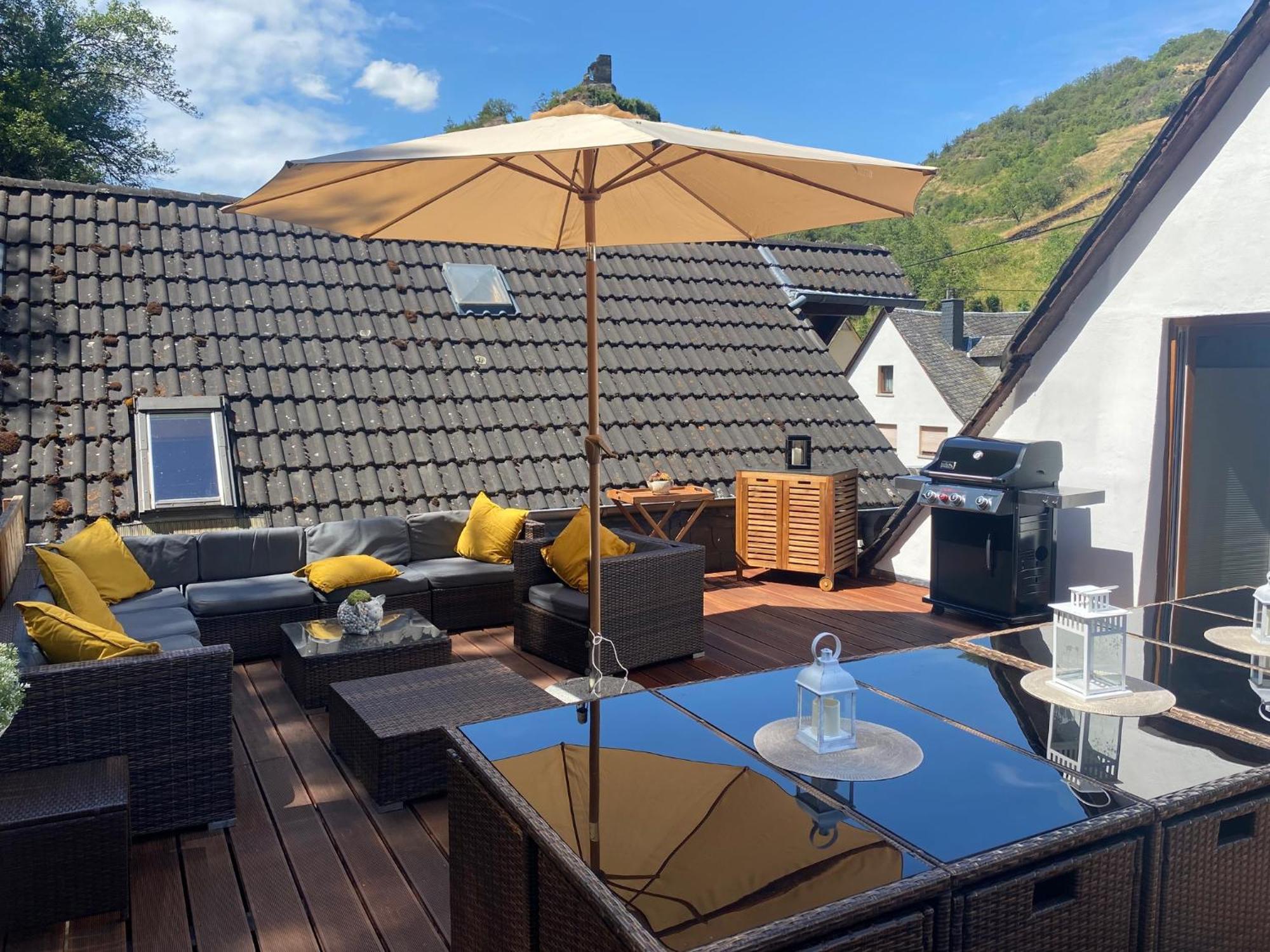 Schoene Ferienwohnung Altes Gebaelk Fachwerkhaus Bacharach Esterno foto